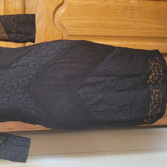 Black May and July dress, size Small - Picture 2 of 4